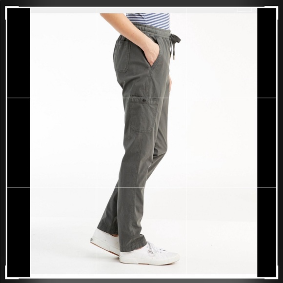 NWT L.L. Bean Women's Stretch Ripstop Pull-On Pants - Picture 2 of 8